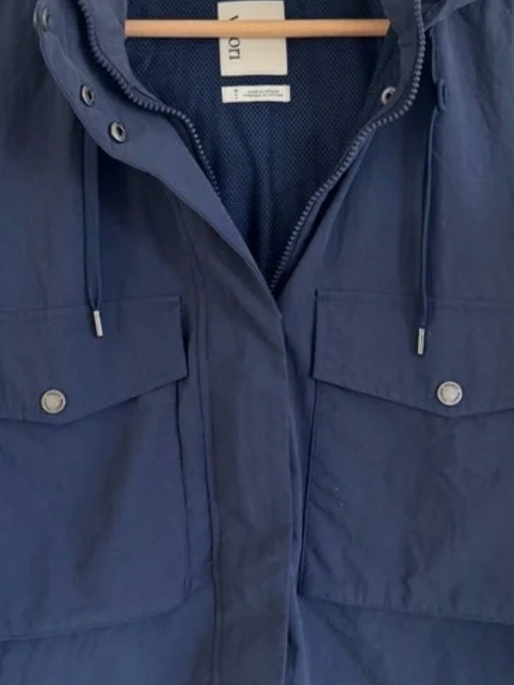 Vuori Utility lightweight jacket, size M - Navy